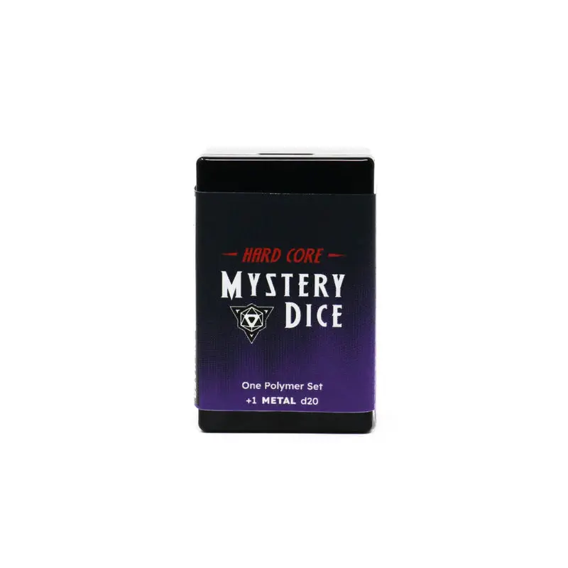 Die Hard Dice 8pc RPG Set - Hard Core Mystery Dice