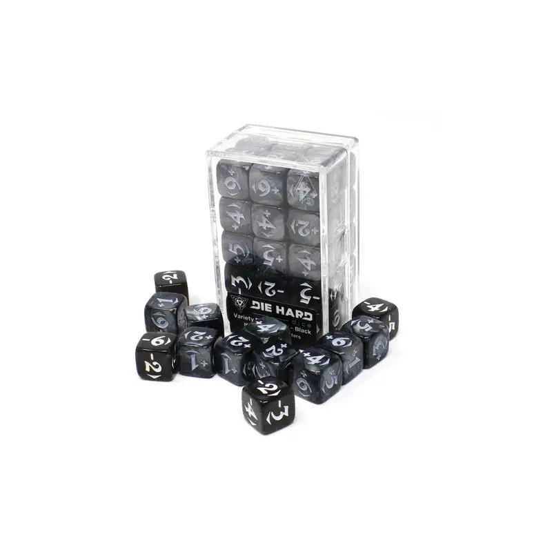 Die Hard Dice 30ct MTG Spindown Counters - Variety Power Pack Black
