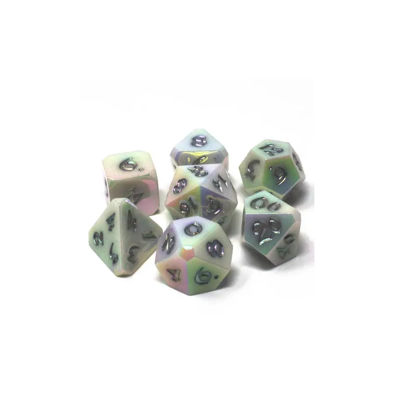 Die Hard Dice 7pc RPG Set - Silver Linings