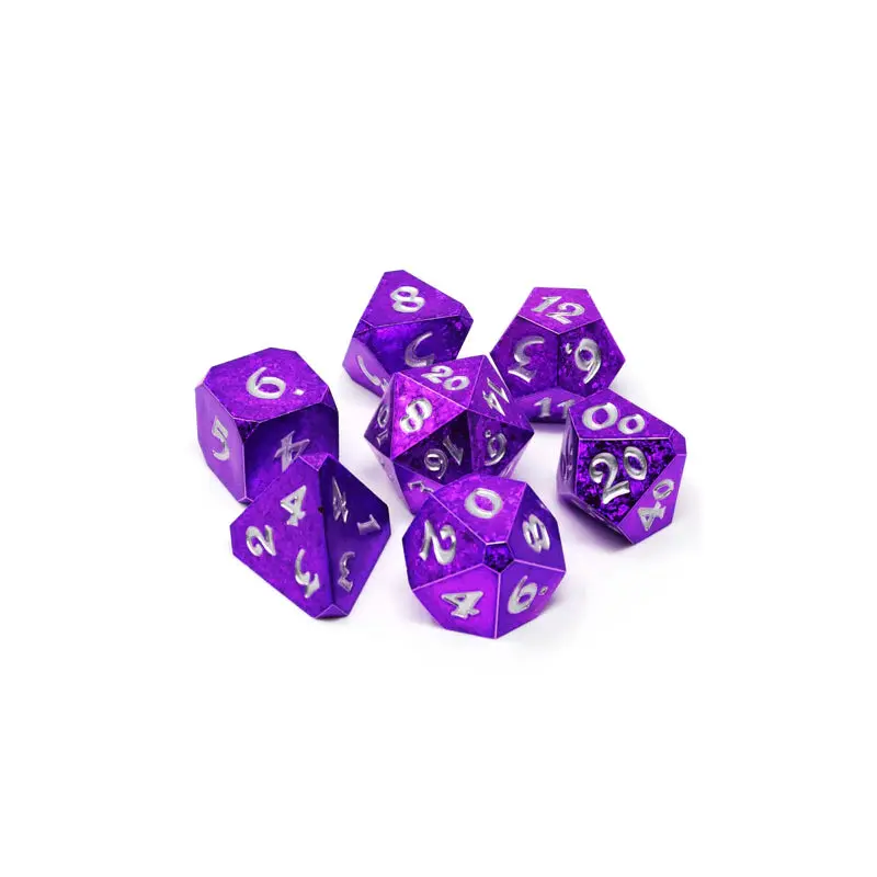 Die Hard Dice 7pc RPG Set - Voidreaver with Silver