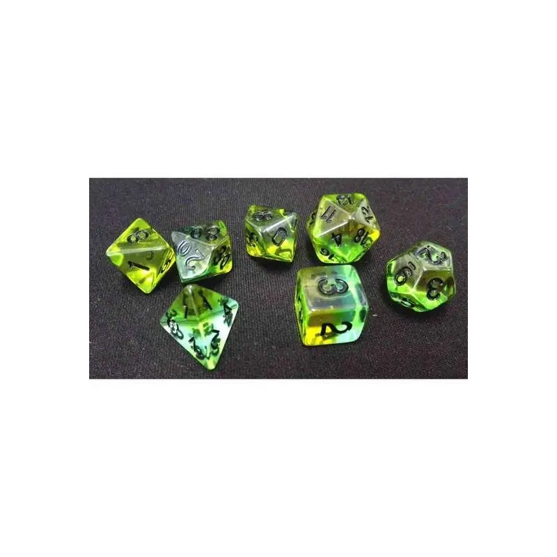 Sirius Dice 7ct Polyhedral Dice Set Mojito
