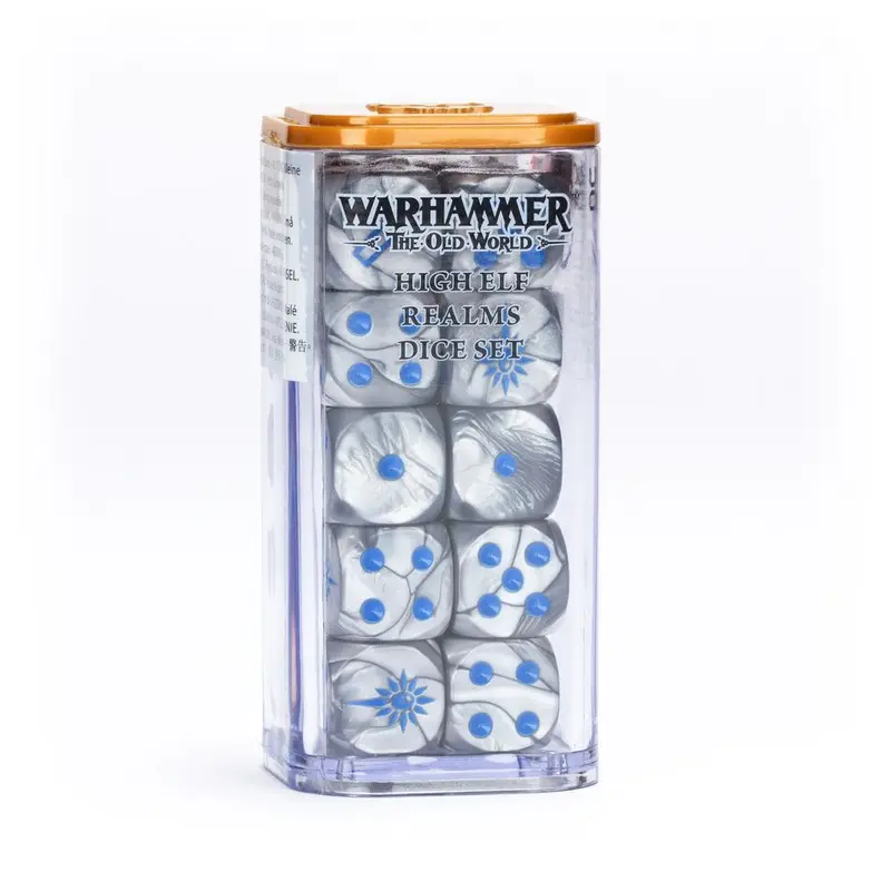 Warhammer The Old World - High Elf Realms: Dice Set