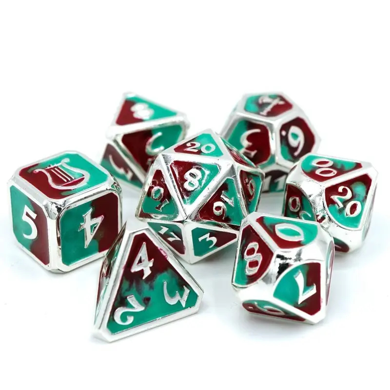 Die Hard Dice Bard and Barbarian Harm & Harmony 7ct Polyhedral Set