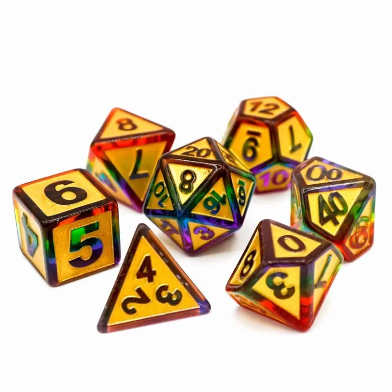Die Hard Dice Leprechaun 7ct Polyhedral Set