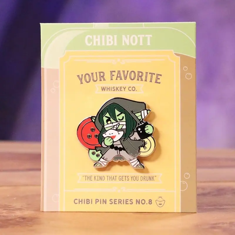 Critical Role Chibi Nott Pin