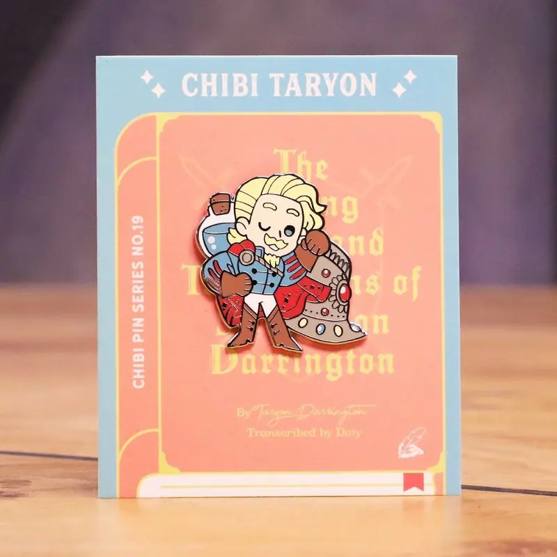 Critical Role Chibi Taryon Pin