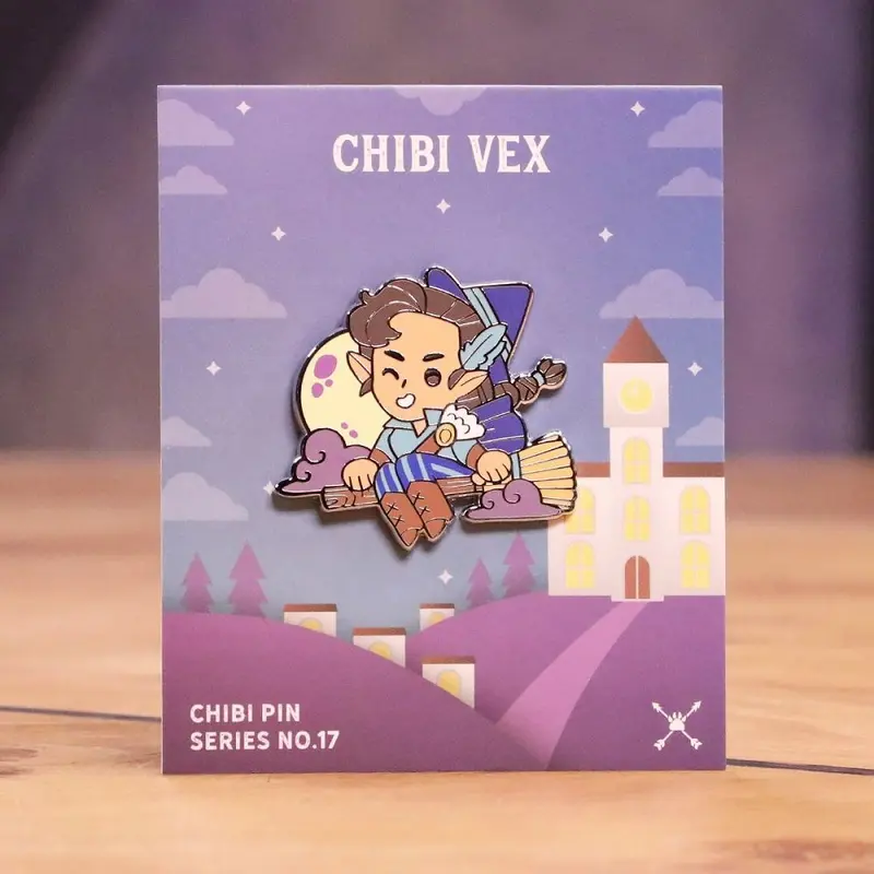 Critical Role Chibi Vex Pin