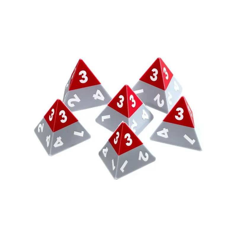Triangle Agency 6d4 Dice Set