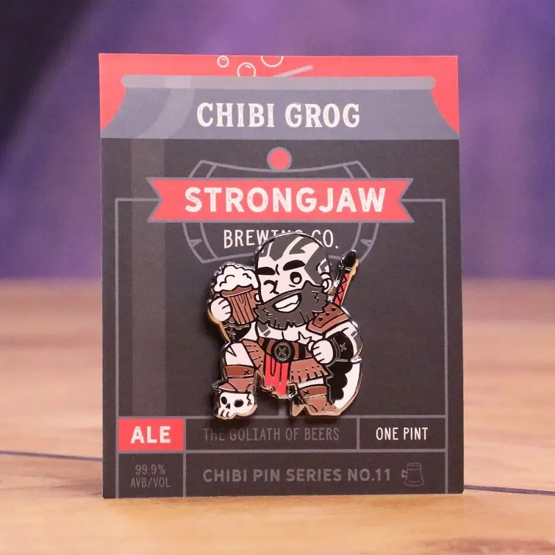Critical Role Chibi Grog Pin