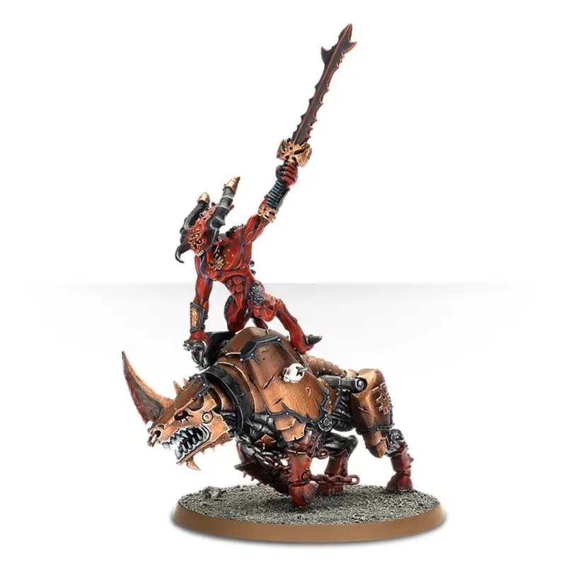 Age of Sigmar: Herald of Khorne on Juggernaut (Skullmaster, Herald of Khorne)