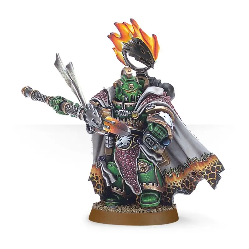 Warhammer 40K Salamanders: Forgefather Vulkan He'stan