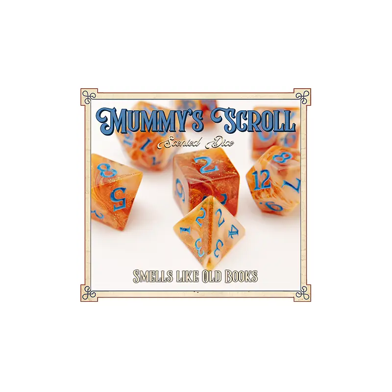 Scented Dice by Baron Smellybones - Mummy's Scroll