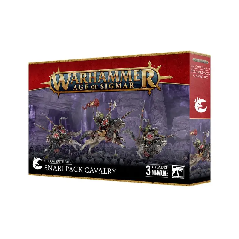 Age of Sigmar Gloomspite Gitz: Snarlpack Cavalry