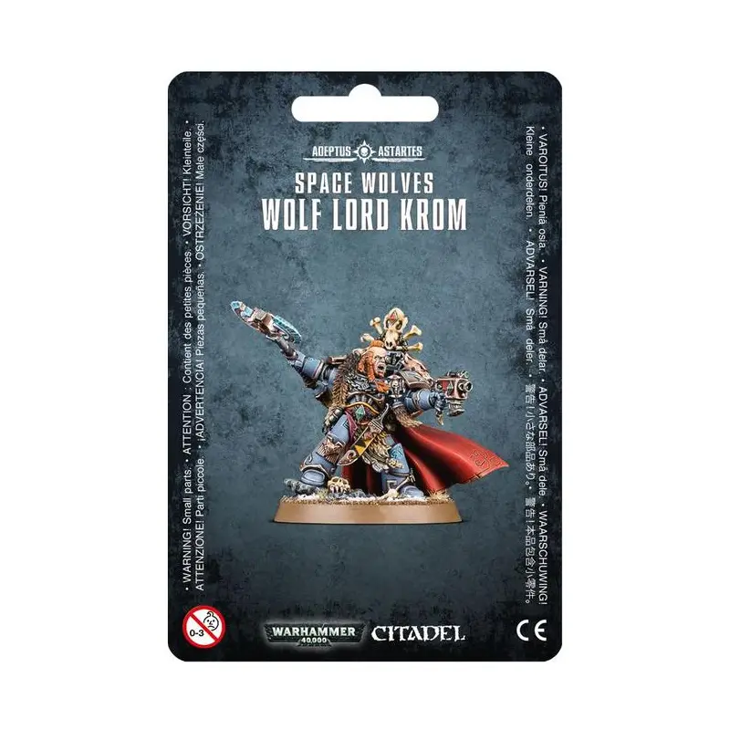 Warhammer 40K Space Wolves: Wolf Lord Krom