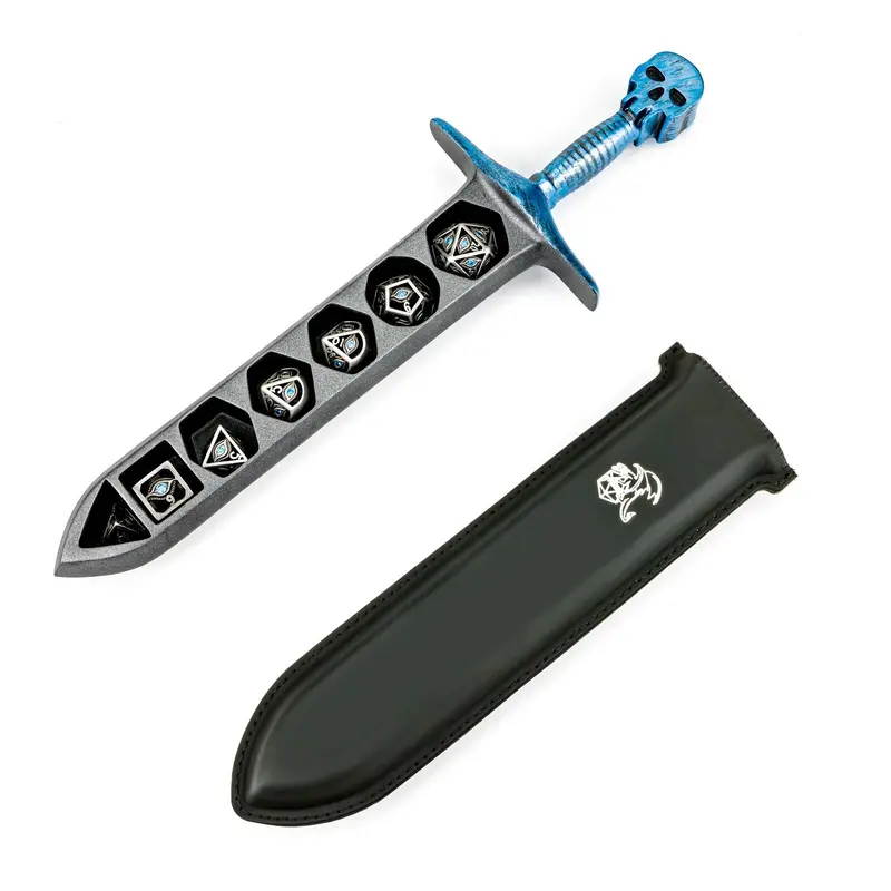 Grim Dagger Dice Case with Sheath (4 options)