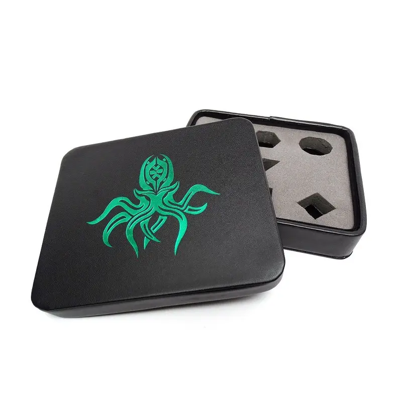 Easy Roller Leather Dice Case - Cthulhu