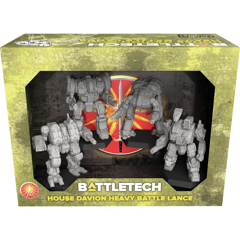 BattleTech Mercenaries ForcePack: House Davion Heavy Battle Lance