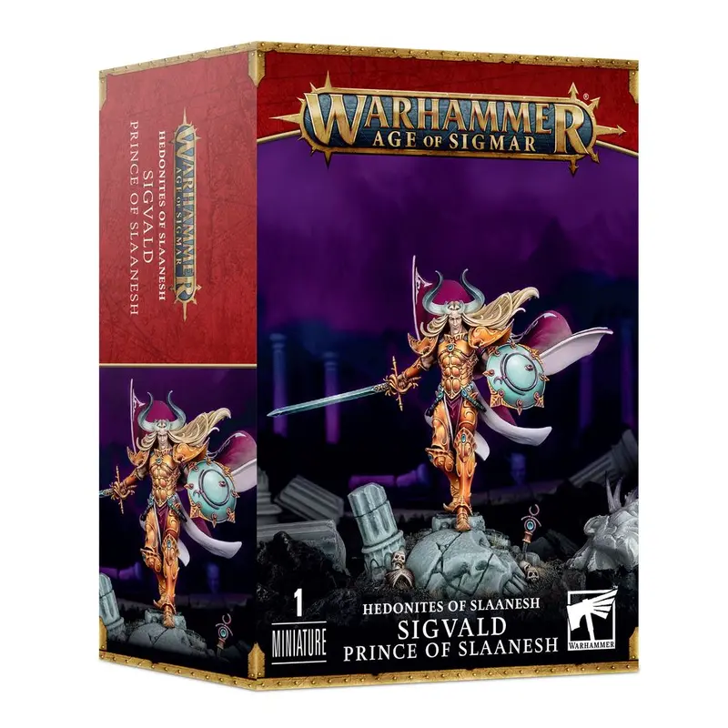 Age of Sigmar Hedonites of Slaanesh: Sigvald, Prince of Slaanesh