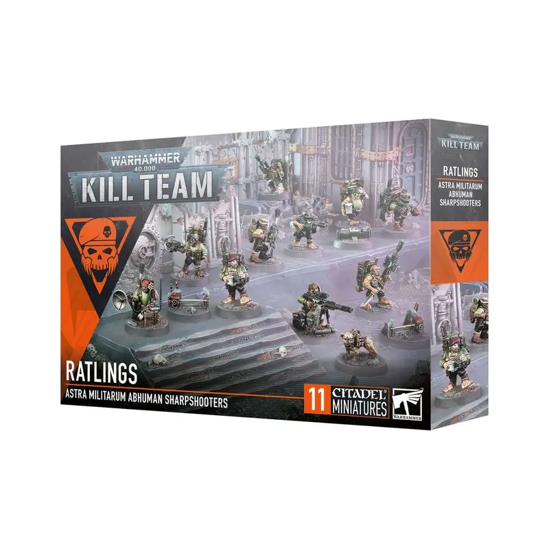 Warhammer 40K Kill Team: Ratlings - Astra Militarum Abhuman Sharpshooters