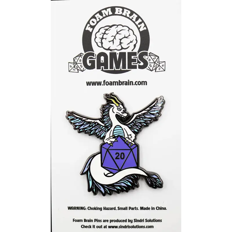 Dice Dragon Pin - Air