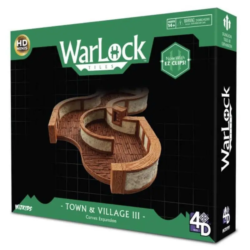 Warlock Tiles: Town & Village III - Curves Expansion