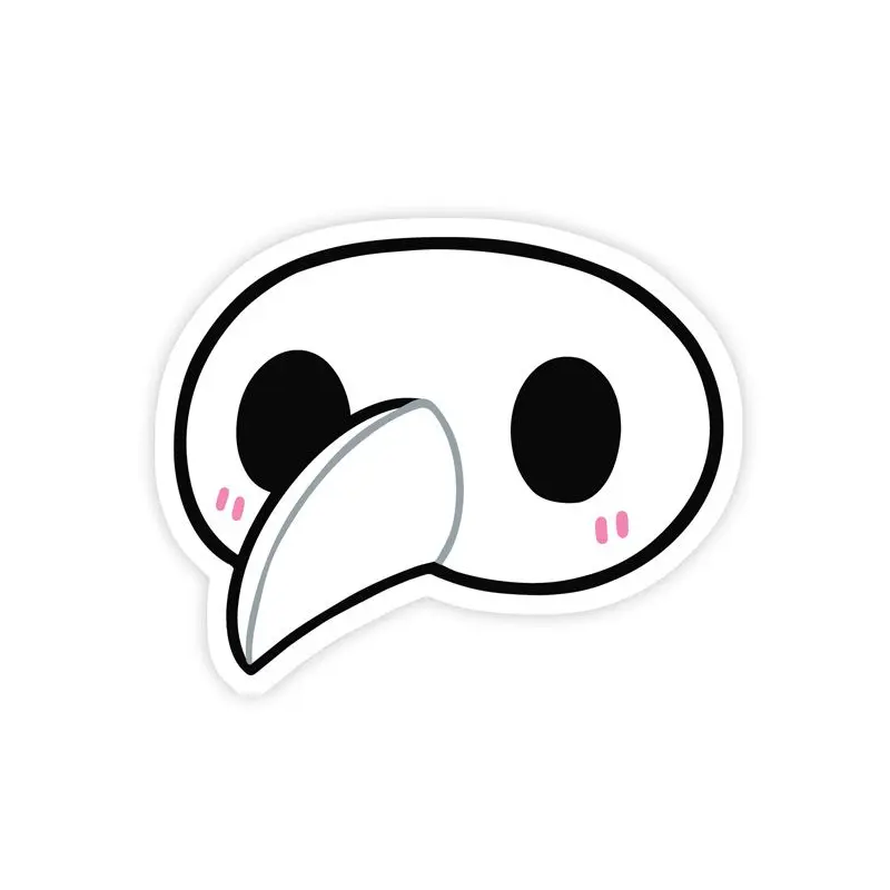 3" Plague Doctor Mask Sticker