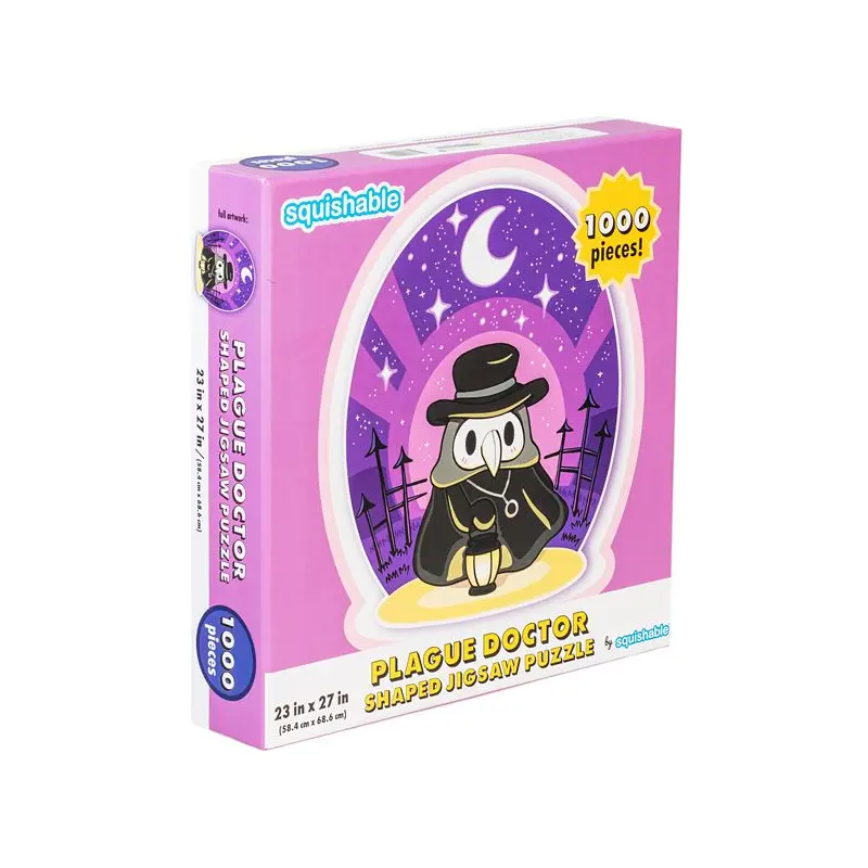 Squishables Plague Doctor 1000pc Shaped Jigzaw Puzzle