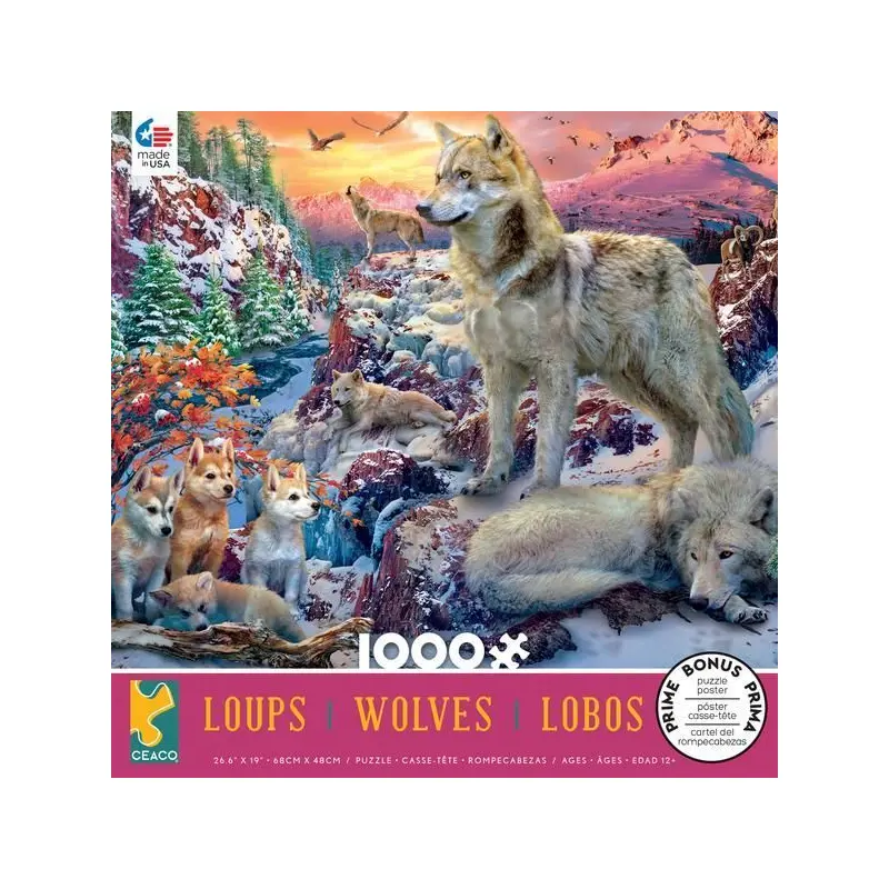 Winter Wolves 1000pc
