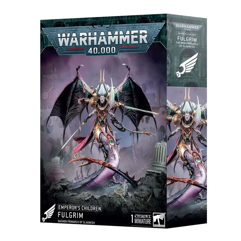Warhammer 40K Emperor's Children: Fulgrim, Daemon Primarch of Slaanesh