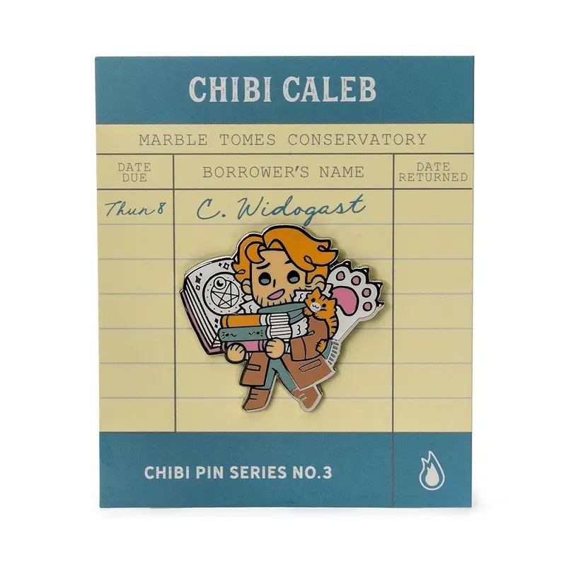 Critical Role Chibi Caleb Pin