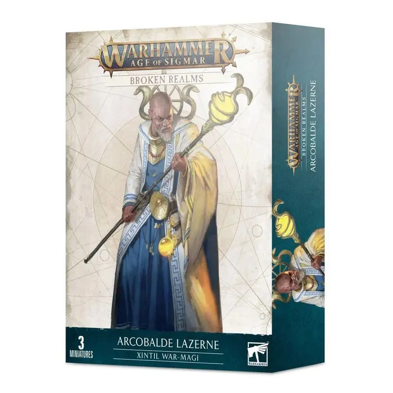 Age of Sigmar Broken Realms Xintil War-Magi Arcobalde Lazerne