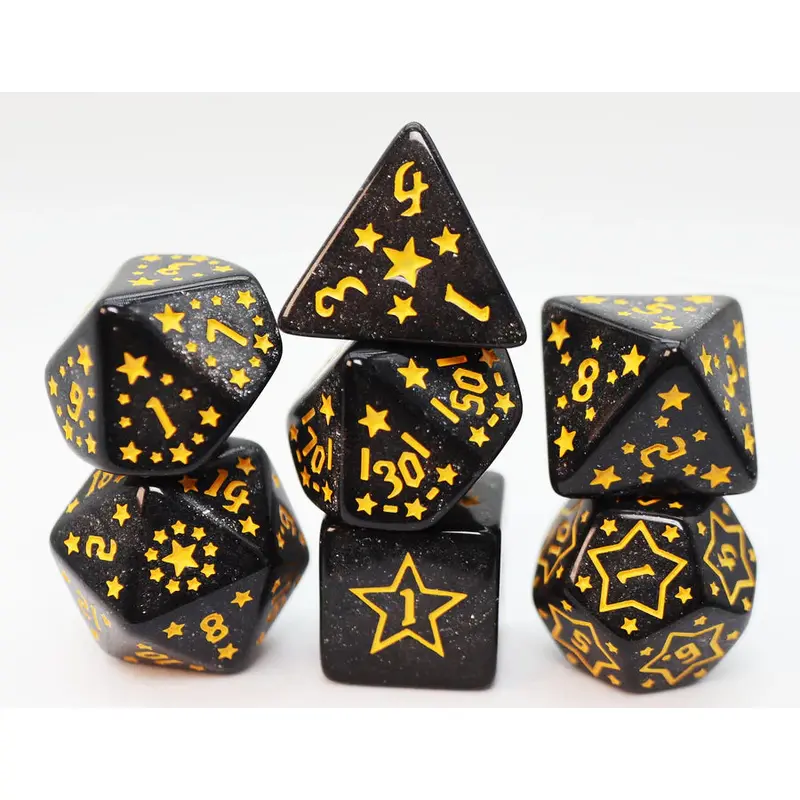 Shooting Stars RPG Dice Set (8 Options)