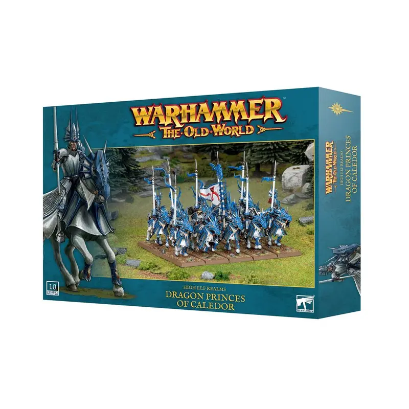 Warhammer The Old World - High Elf Realms: Dragon Princes of Caledor