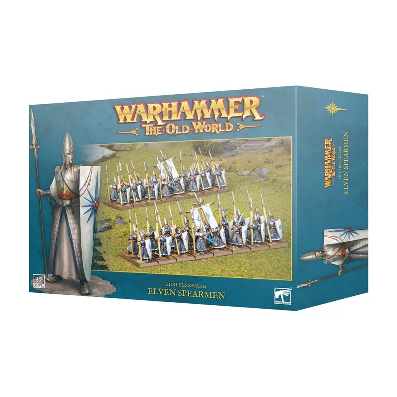 Warhammer The Old World - High Elf Realms: Elven Spearmen