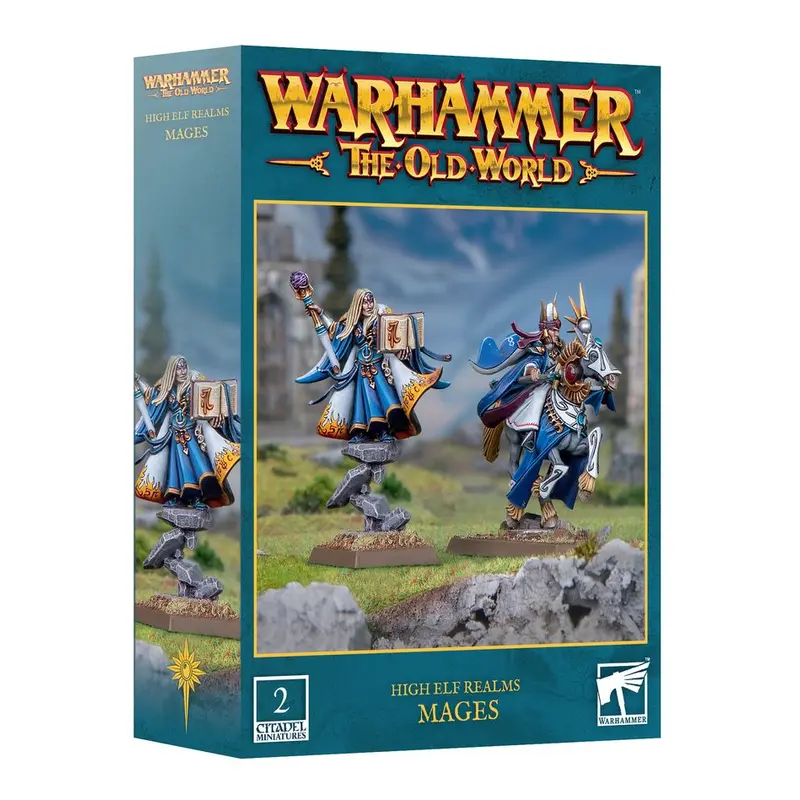 Warhammer The Old World - High Elf Realms: Mages
