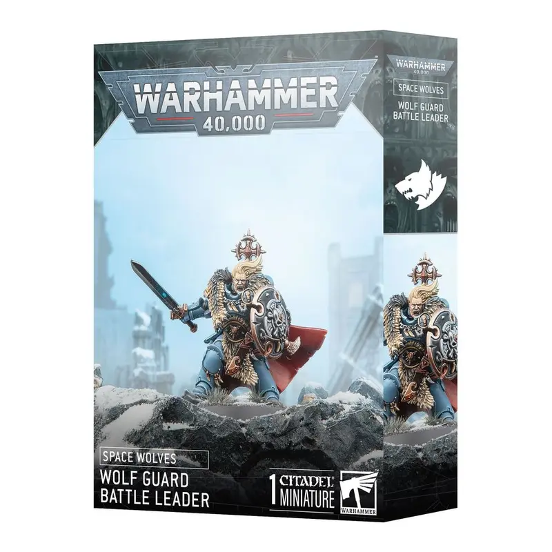 Warhammer 40K Space Wolves: Wolf Guard Battle Leader
