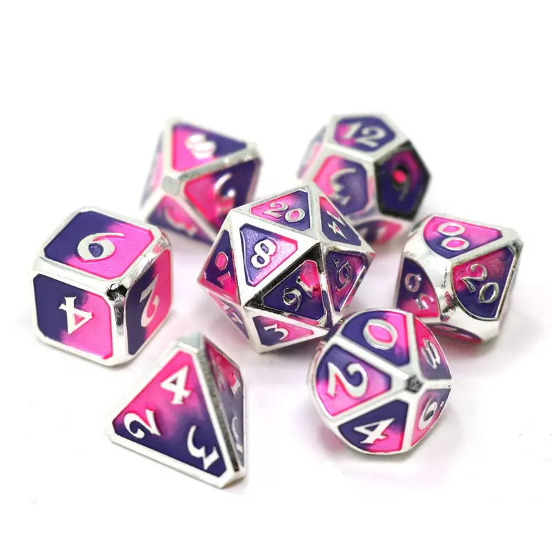 Die Hard Dice Metal Spellbinder Fae Queen 7ct Polyhedral Set