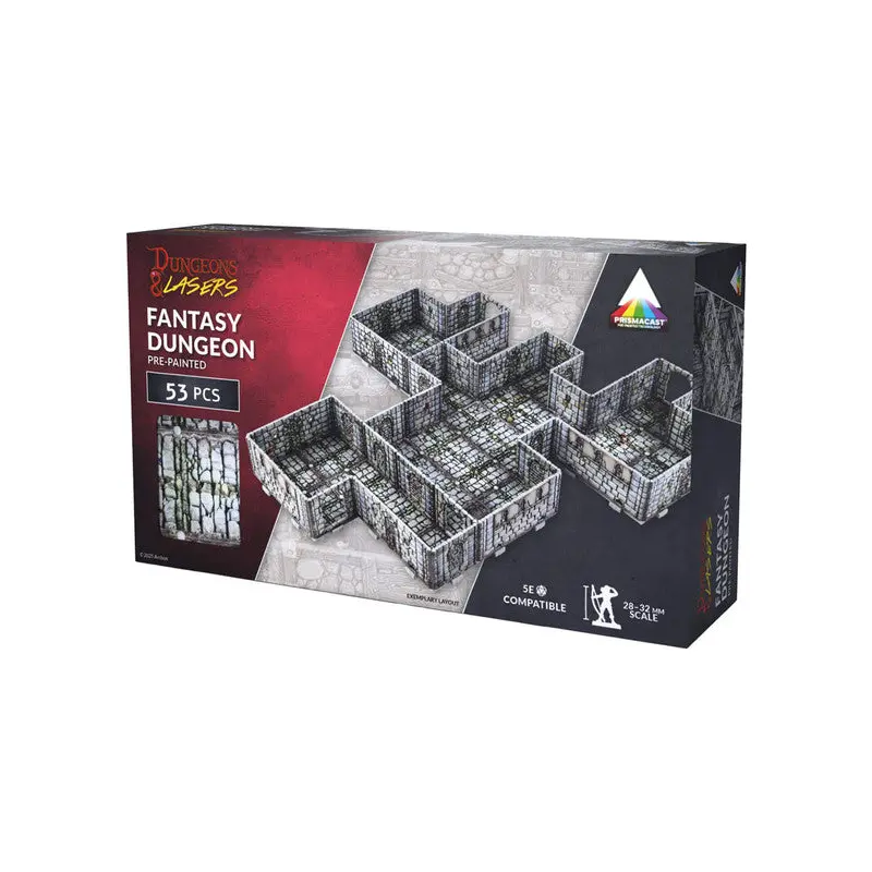 Dungeons & Lasers: Fantasy Dungeon: Pre-Painted