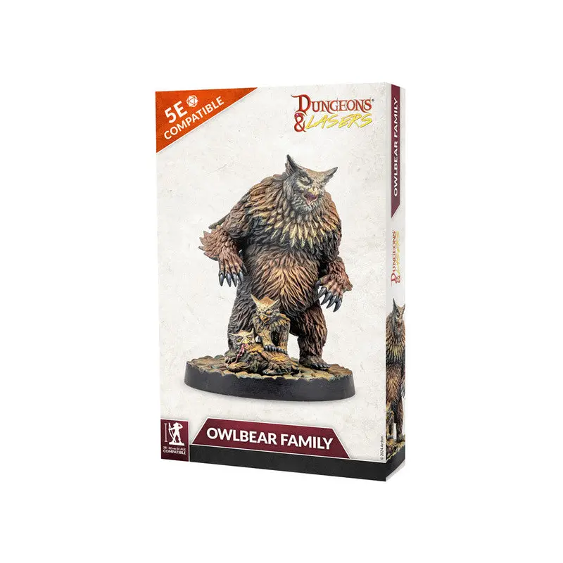 Dungeons & Lasers: Owlbear Family