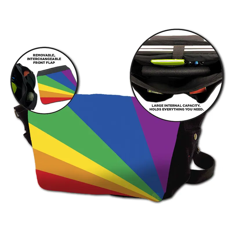 Legion Messenger Bag - Rainbow