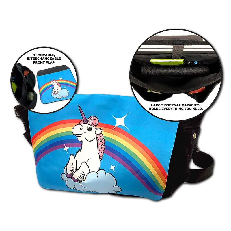 Legion Messenger Bag - Rainbow Unicorn