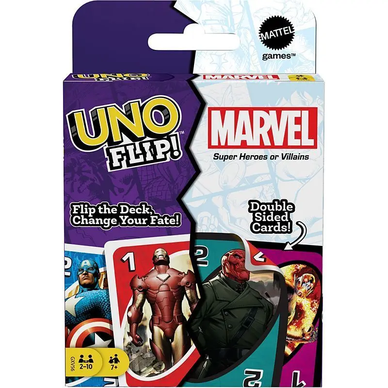 Uno Flip Marvel