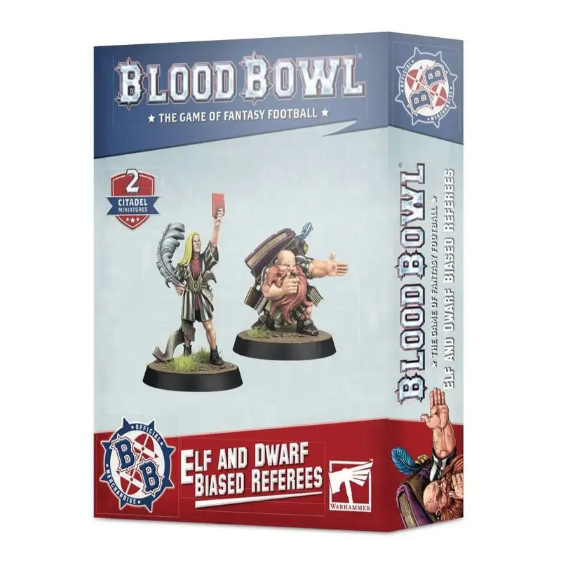 Blood Bowl Elf and Dwarf Biased Referees