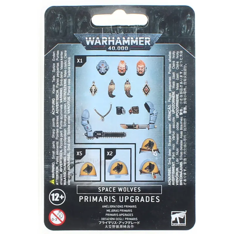Warhammer 40K Space Wolves: Primaris Upgrades