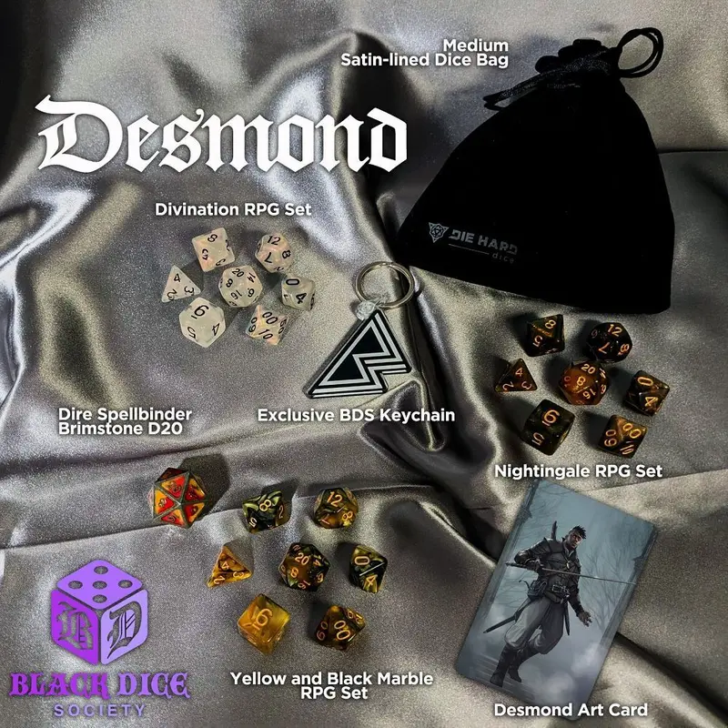 Desmond Dice Palette