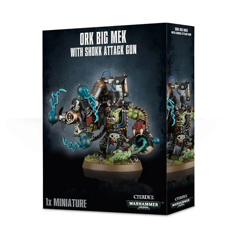 Warhammer 40K Orks: Big Mek with Shokk Attack Gun