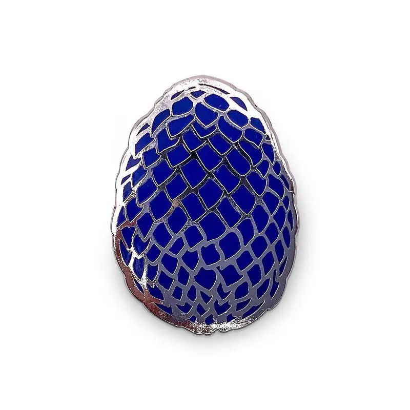 Blue Dragon Egg Pin