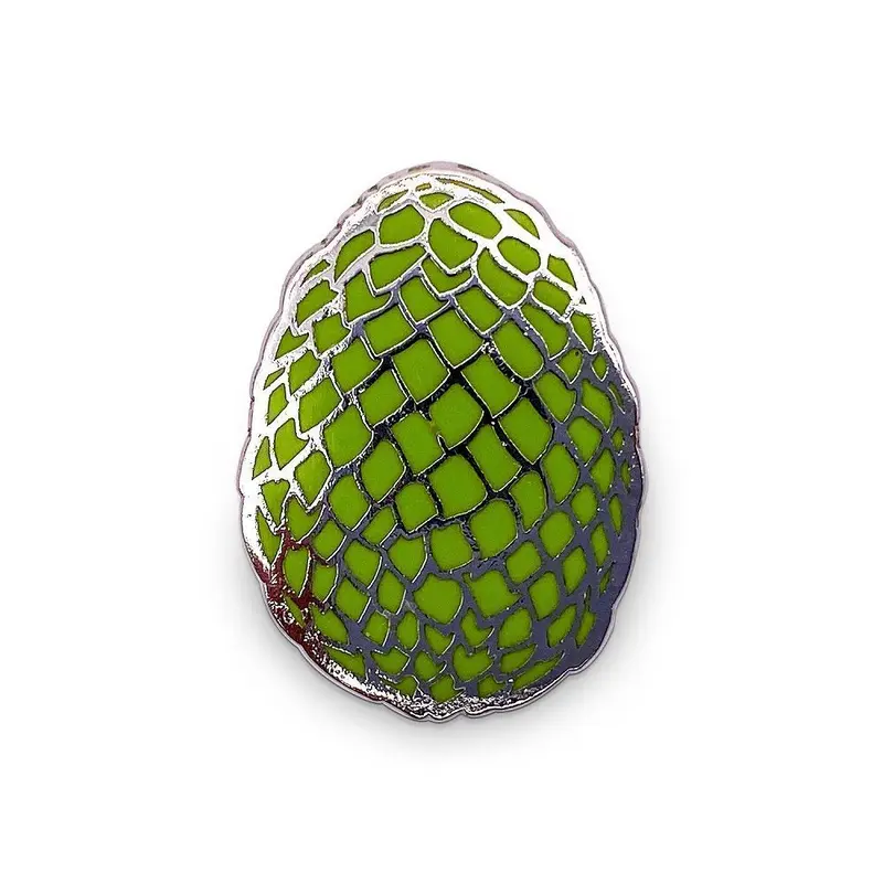 Green Dragon Egg Pin