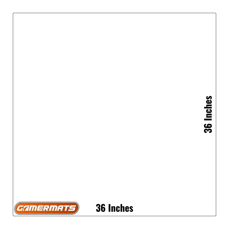 3' X 3' Black Wargame Mat