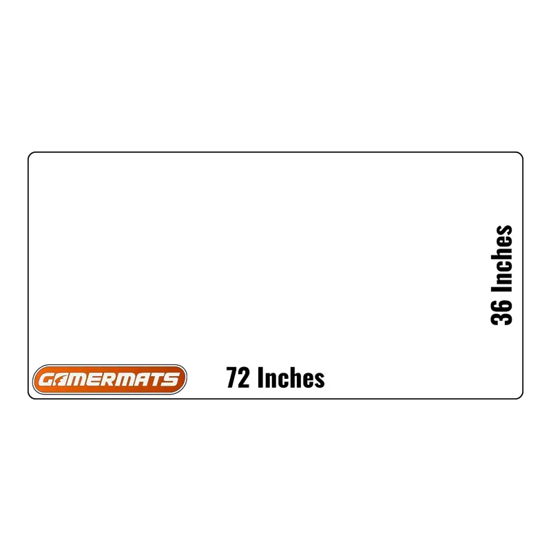 3' x 6' Blue Wargame Mat